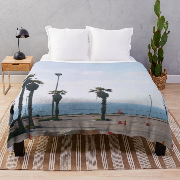 Item preview, happy beach and palm trees in Tel Aviv Israel romantic picture designed and sold by elenah0707.