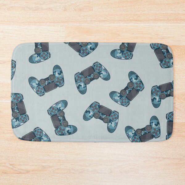 Item preview, Camouflage Blue Video Game Controller  designed and sold by Hixon House.