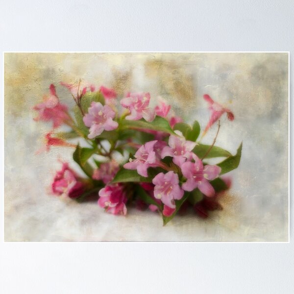 Item preview, Spontaneous flower with natural texture  designed and sold by ritadilalla.