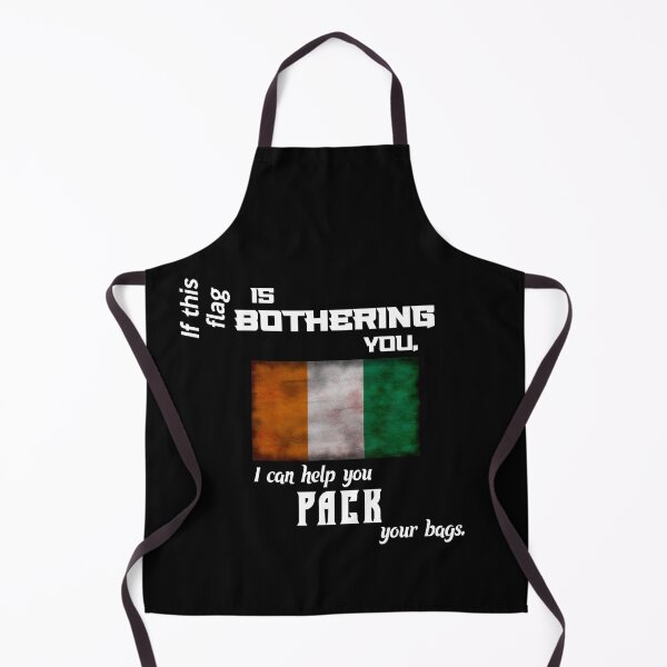 Item preview, Ivorian flag - pack your bags designed and sold by 2Girls1Shirt.