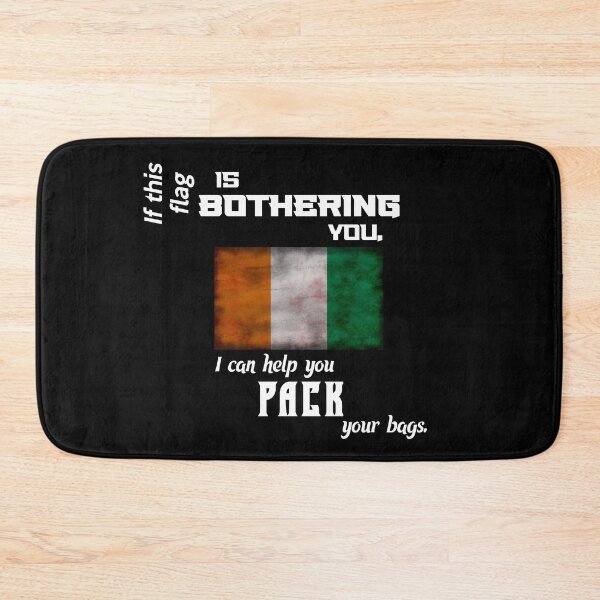 Item preview, Ivorian flag - pack your bags designed and sold by 2Girls1Shirt.