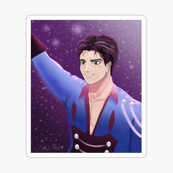 "Yuri Katsuki" Sticker for Sale by Hei-Yu-Fan-Art | Redbubble