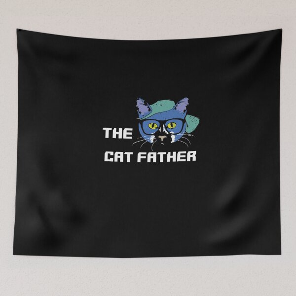 Item preview, The Cat Father - BG designed and sold by ActRightToday.