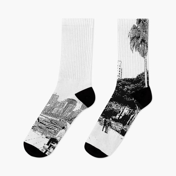 Item preview, Beirut Lebanon West Asia Black and White Cityscape designed and sold by LikeInkDrops.