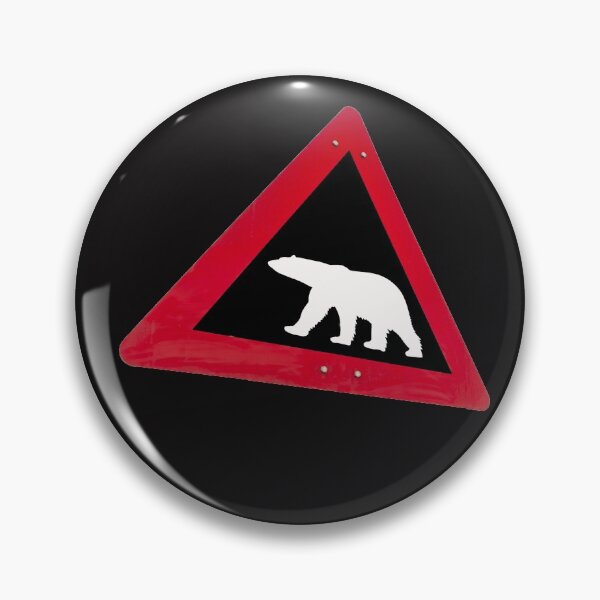 Item preview, Warning sign: Warning of the polar bear designed and sold by Ingo Gerlach.