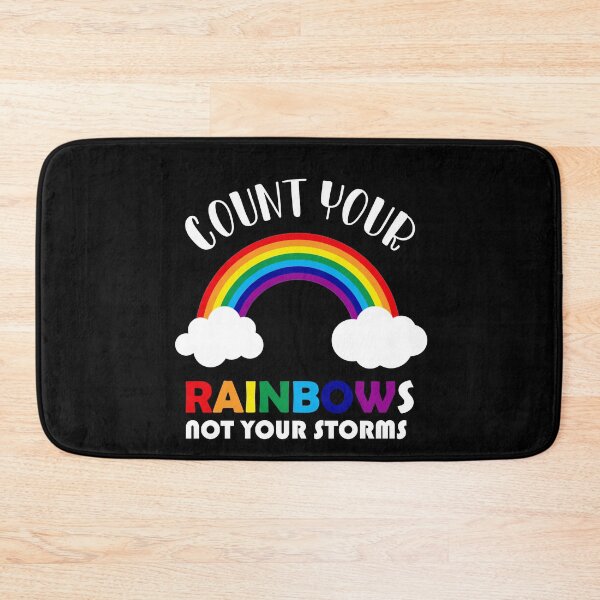 Item preview, Count Your Rainbows Not Your Storms designed and sold by printrendstore.