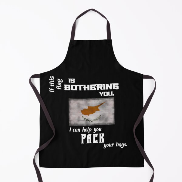 Item preview, Cypriot flag - pack your bags designed and sold by 2Girls1Shirt.