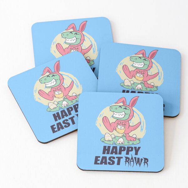 Item preview, Happy EastRAWR T-rex designed and sold by Frosty1489.
