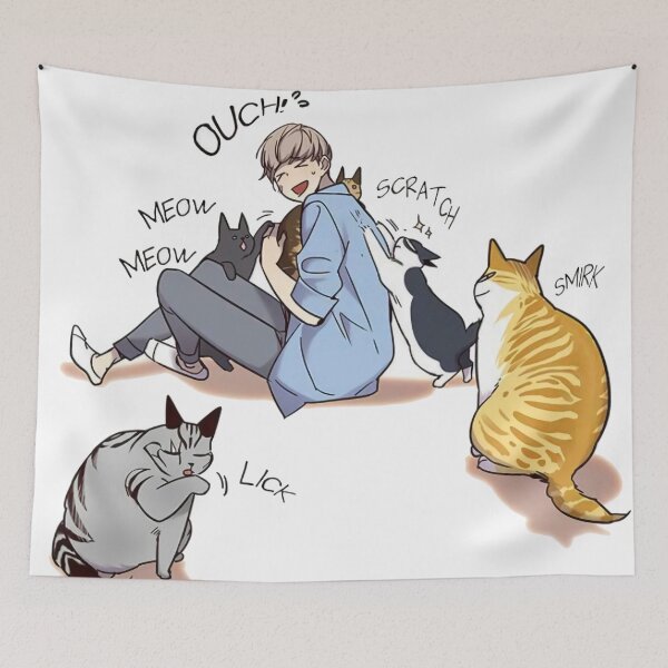 Item preview, Jiwo And All Cat designed and sold by Jacquelinelundy.