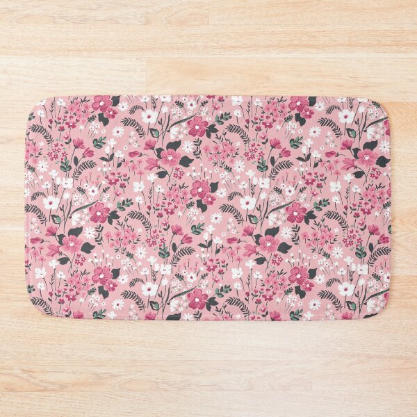 Item preview, Pink and white flower pattern designed and sold by markstones.
