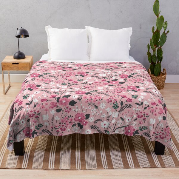Item preview, Pink and white flower pattern designed and sold by markstones.