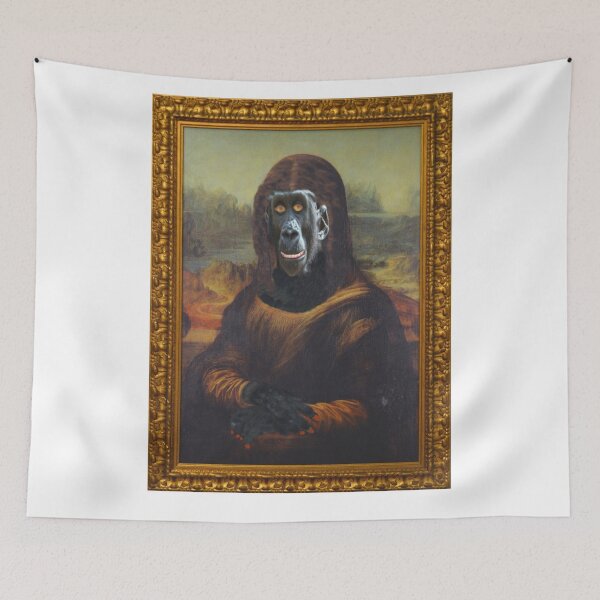 Item preview, Monkey Lisa. designed and sold by MindTravel.
