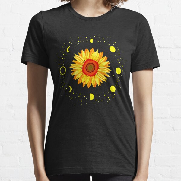 Camisetas: Fases Lunares Girasol | Redbubble