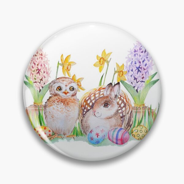 Artikelvorschau, Osterhase und Eule entworfen und verkauft von Redilion.