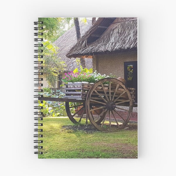 Item preview, Flowers in the Old Wagon on the garden designed and sold by VinBasis.