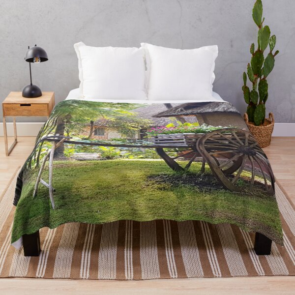 Item preview, Flowers in the Old Wagon on the garden designed and sold by VinBasis.