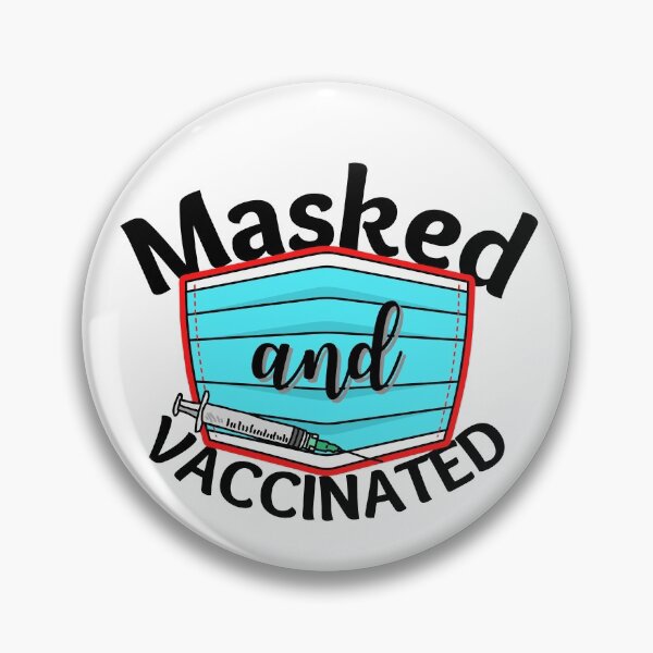 Item preview, Masked and Vaccinated designed and sold by DocTeen.