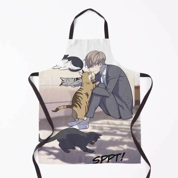 Item preview, Jiwo Seo With Cats designed and sold by Jacquelinelundy.