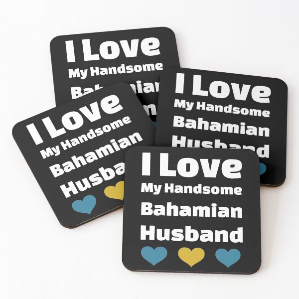 Item preview, I Love My Handsome Bahamian Husband - Bahamas Husband designed and sold by DiceNLDesigns.