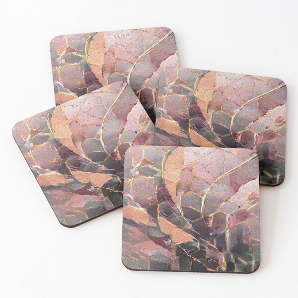 Item preview, Quartzo Pink Fire - Abstract Art  designed and sold by Hidden  Style Store.