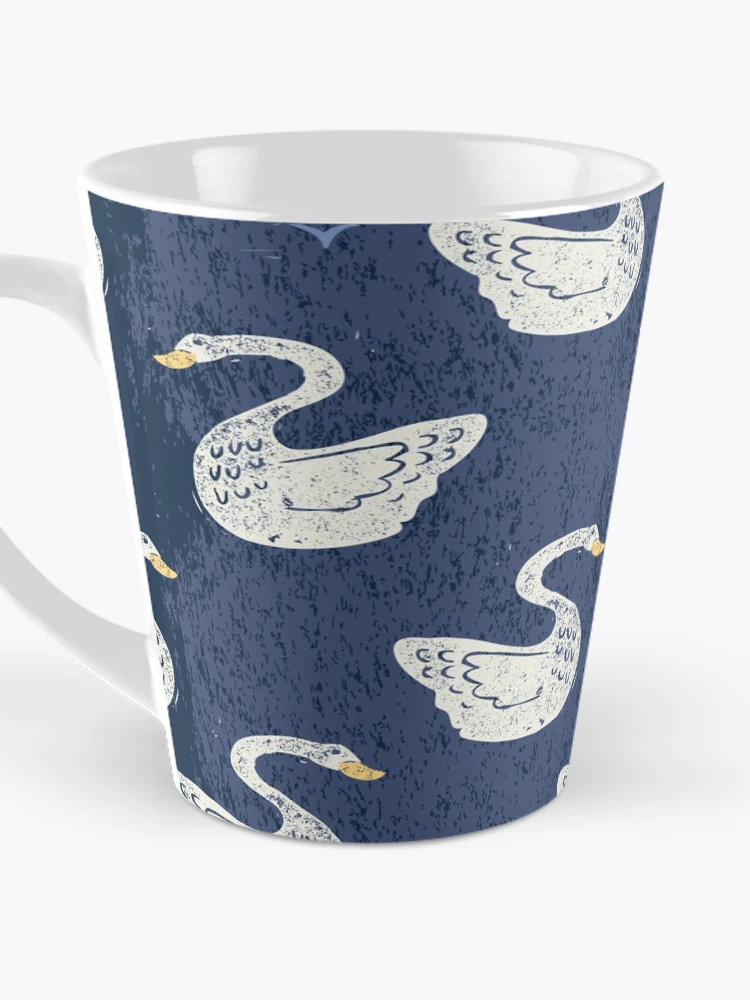 Thumbnail 3 of 4, Coffee Mug, Swans designed and sold by Ruth Hickson.