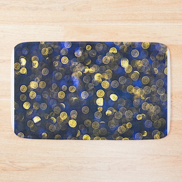 Item preview, Blue and Gold Abstract Pattern designed and sold by mrtraz.