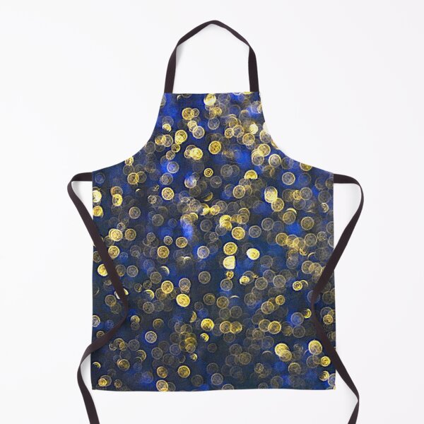 Item preview, Blue and Gold Abstract Pattern designed and sold by mrtraz.