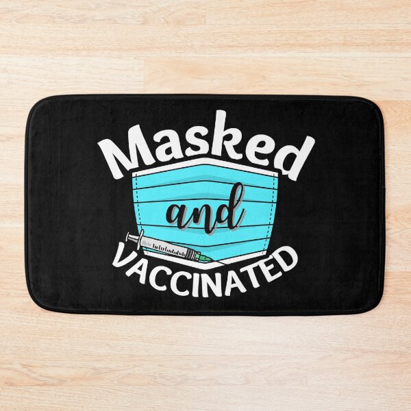 Item preview, Masked and Vaccinated #2 designed and sold by DocTeen.