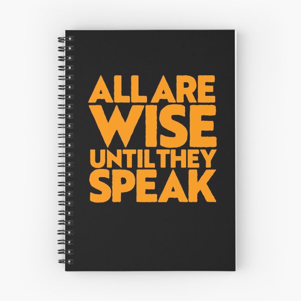 Item preview, All are wise until they speak v.1 designed and sold by x1brett.