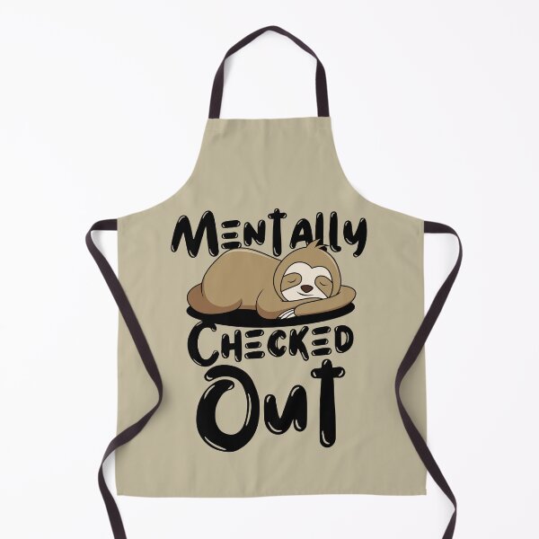 Item preview, Mentally Checked Out Sloth Design designed and sold by SweetAndSpice.