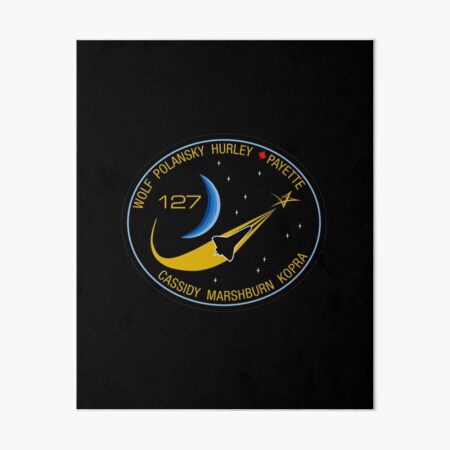 STS-41C Patch Insignia NASA Retro Style Vintage Emblem Art Board
