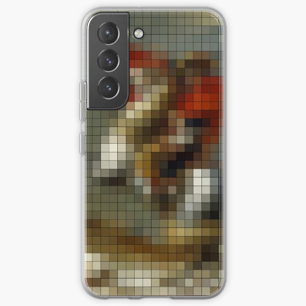 Napoleon Crossing the Alps Pixel Art Samsung Galaxy Soft Case