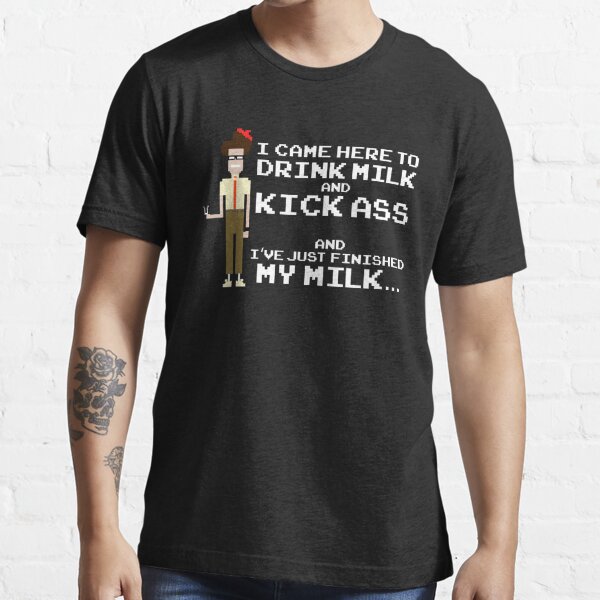 Drink Milk, Kick Ass - Moss, The IT Crowd Essential T-Shirt