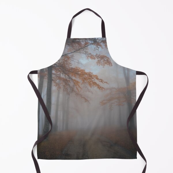 Item preview, Forest road in autumn designed and sold by viknitov.