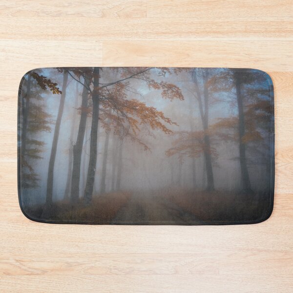 Item preview, Forest road in autumn designed and sold by viknitov.