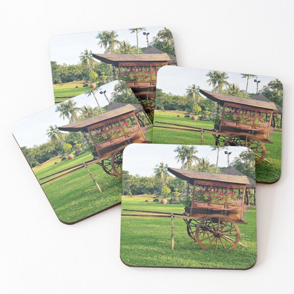 Item preview, Flowers in the Old Wagon on the garden designed and sold by VinBasis.