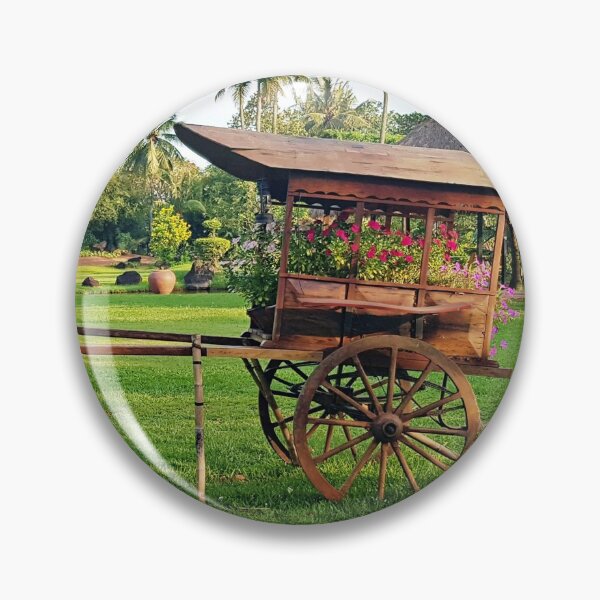Item preview, Flowers in the Old Wagon on the garden designed and sold by VinBasis.