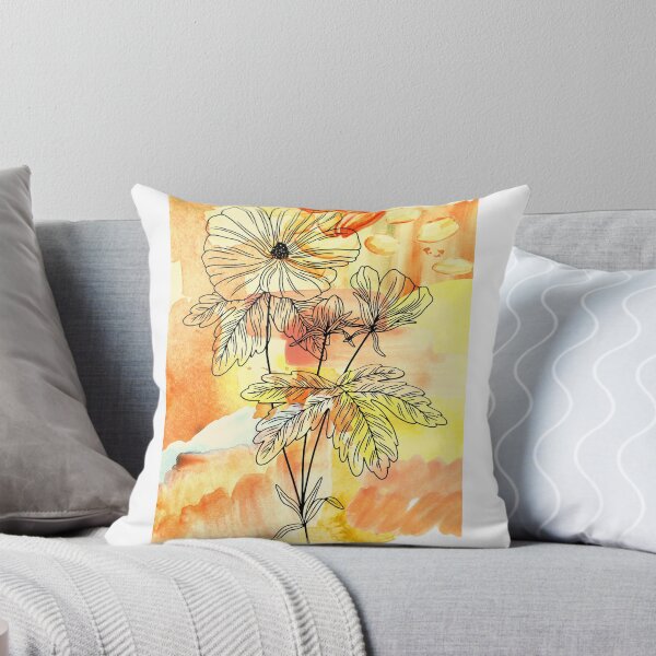 Artikelvorschau, Tropisches Weinlese-Blumenaquarell-Design # 1 entworfen und verkauft von ArtfullyKind.