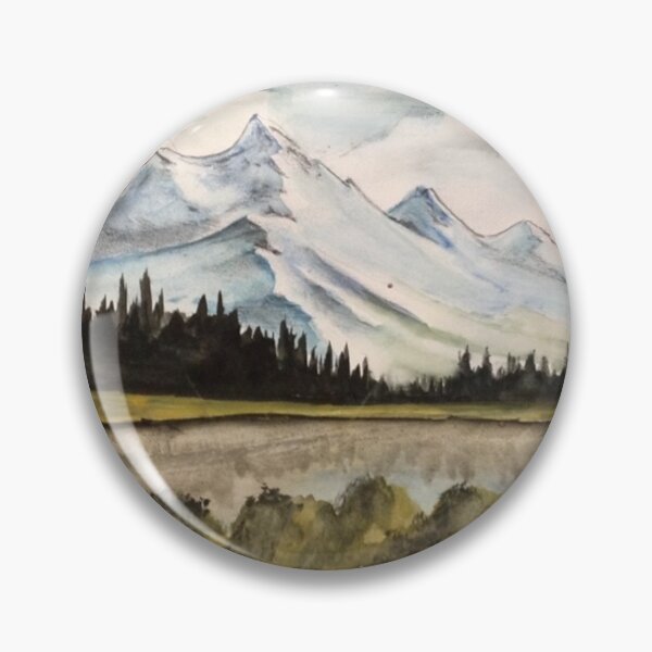 Item preview, Snow capped mountains designed and sold by Zarnish71.