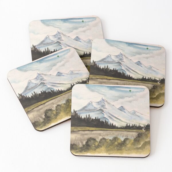 Item preview, Snow capped mountains designed and sold by Zarnish71.