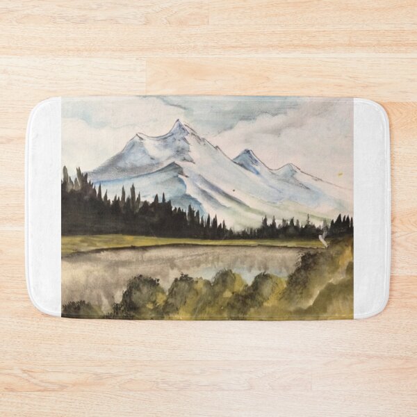 Item preview, Snow capped mountains designed and sold by Zarnish71.