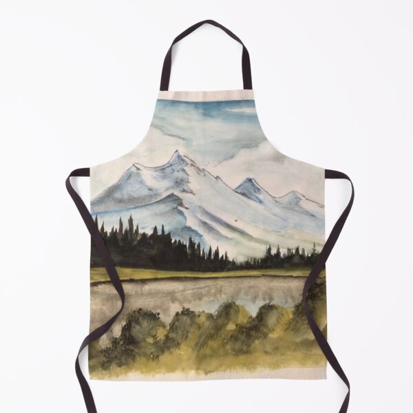 Item preview, Snow capped mountains designed and sold by Zarnish71.