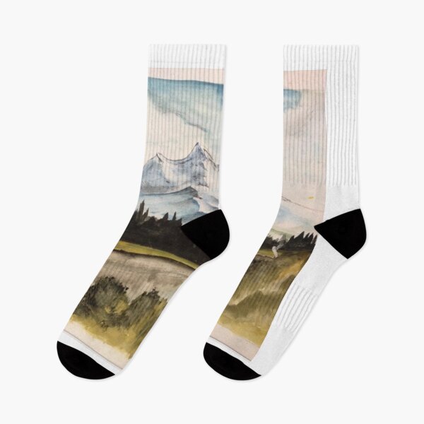 Item preview, Snow capped mountains designed and sold by Zarnish71.