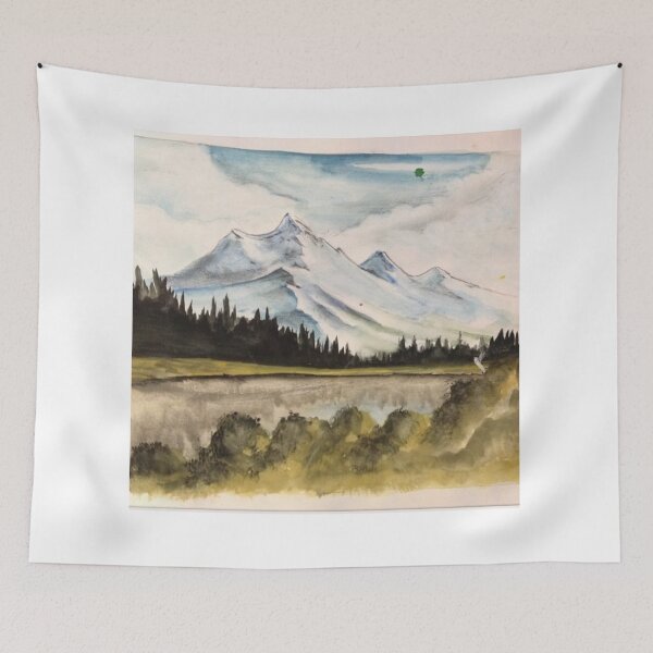 Item preview, Snow capped mountains designed and sold by Zarnish71.