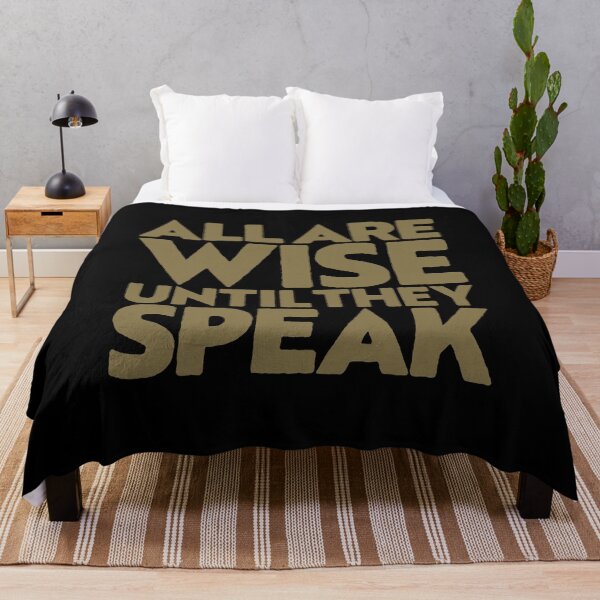 Item preview, All are wise until they speak v.4 designed and sold by x1brett.