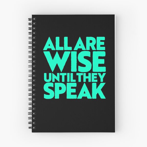 Item preview, All are wise until they speak v.6 designed and sold by x1brett.