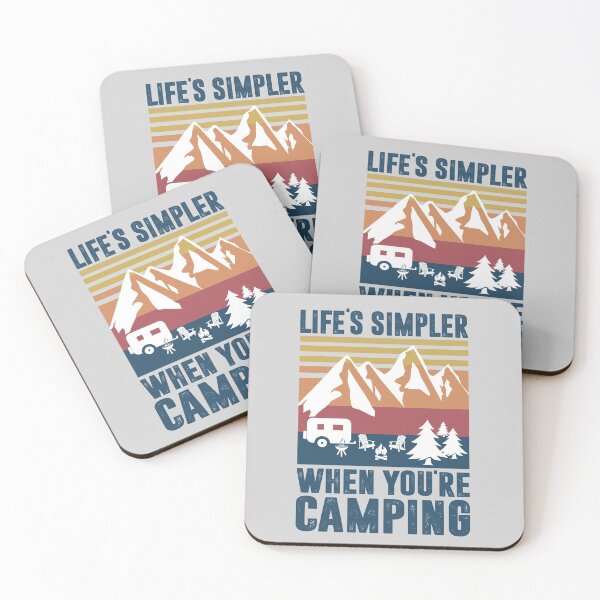 Item preview, Camper Gifts With Sayings Men Women Life Is Simpler Camping designed and sold by merch8002.