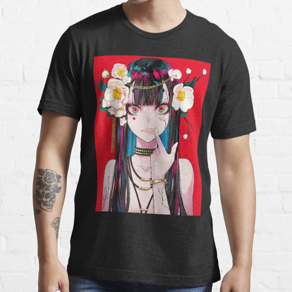 Anime Girl Waifu Japanese Aesthetic Otaku Gift T-Shirt Tee Gift 2021