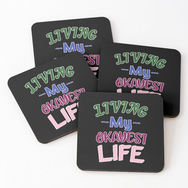 Item preview, Living My Okayest Life designed and sold by sasijaya.