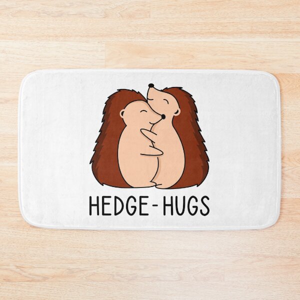 Item preview, Hedge-hugs. Two cute hedgehogs hugging. designed and sold by TashaVector.